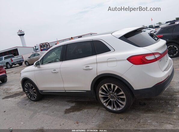 2LMTJ8LR8GBL50326 2016 LINCOLN MKX White Vista interior de 360 grados