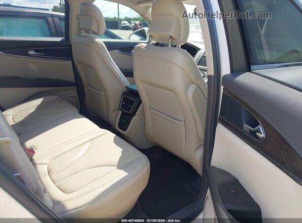 2LMTJ8LRXGBL79164 2016 LINCOLN MKX White VIN კოდის სტიკერის ხედი