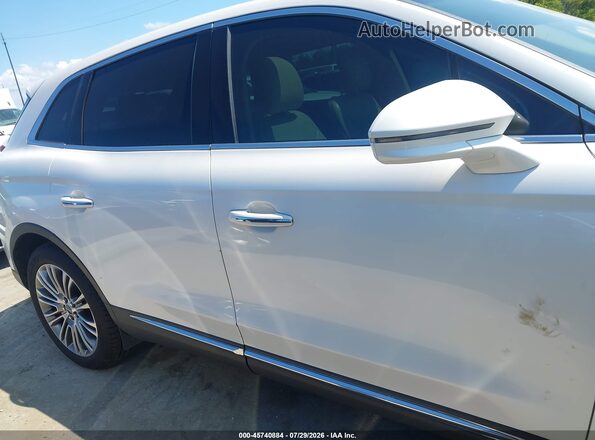2LMTJ8LRXGBL79164 2016 LINCOLN MKX White უკანა სალონის ხედი