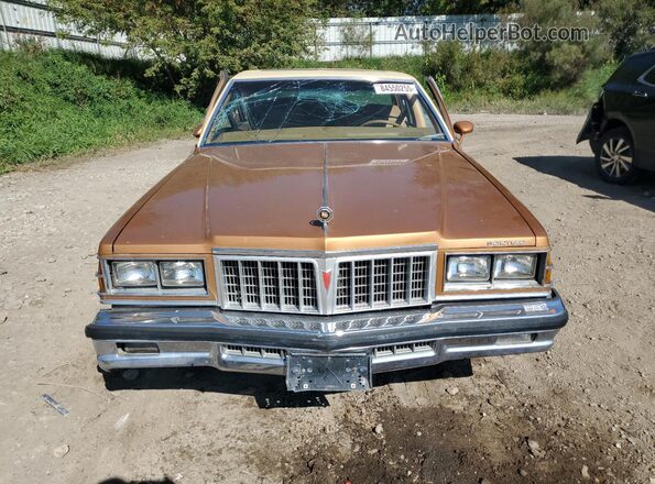 2Q69Y8P120455 1978 PONTIAC BONNEVILLE Gold Դիմացի տեսք