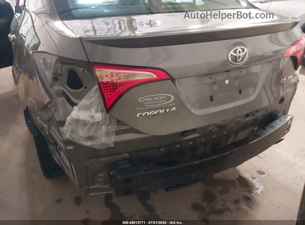 2T1BPRHE2HC877342 2017 TOYOTA COROLLA Gray Front view