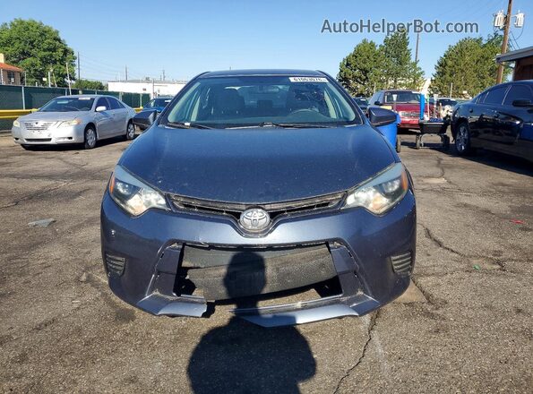 2T1BPRHE6GC579813 2016 TOYOTA COROLLA Gray Vista frontal