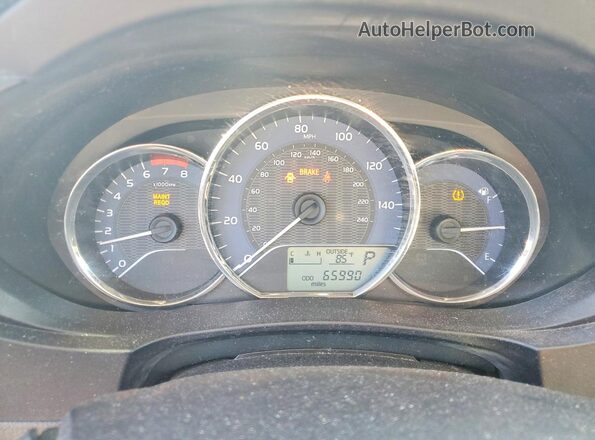 2T1BPRHE6GC579813 2016 TOYOTA COROLLA Gray Vista del cuadro de instrumentos