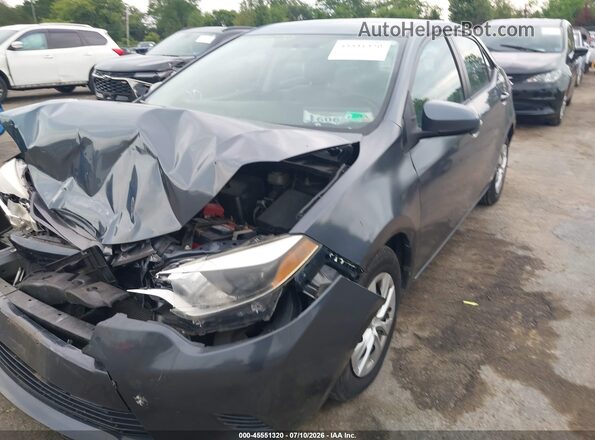 2T1BPRHEXGC490133 2016 TOYOTA COROLLA Синий Вид спереди