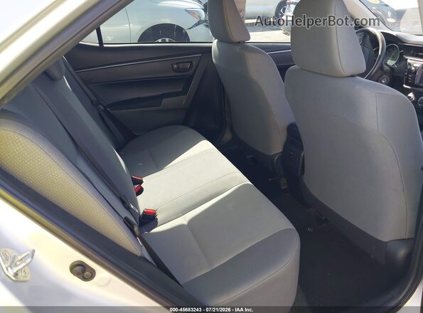 2T1BURHE0GC487623 2016 TOYOTA COROLLA Silver Вид наклейки з VIN-кодом