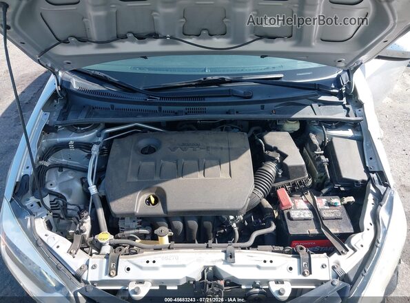 2T1BURHE0GC487623 2016 TOYOTA COROLLA Silver Вид ззаду