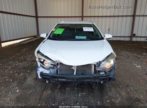 2T1BURHE0GC492482 2016 TOYOTA COROLLA White Vista del cuadro de instrumentos