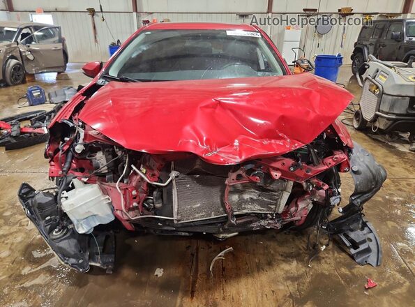 2T1BURHE0GC503092 2016 TOYOTA COROLLA Red Front view