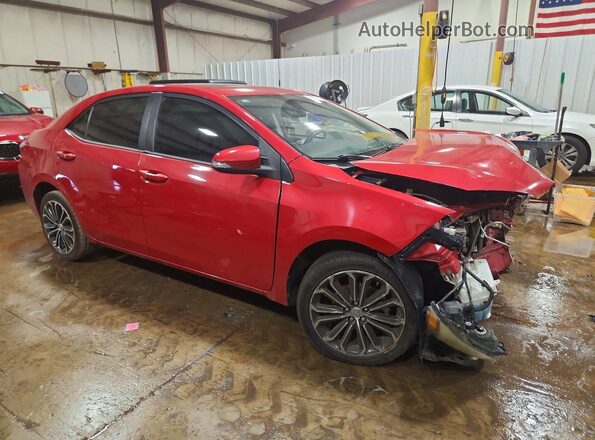 2T1BURHE0GC503092 2016 TOYOTA COROLLA Red Front right