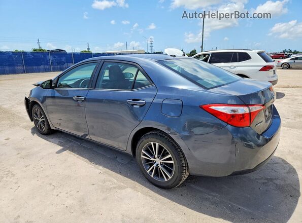 2T1BURHE0GC512861 2016 TOYOTA COROLLA Gray Trasero izquierdo