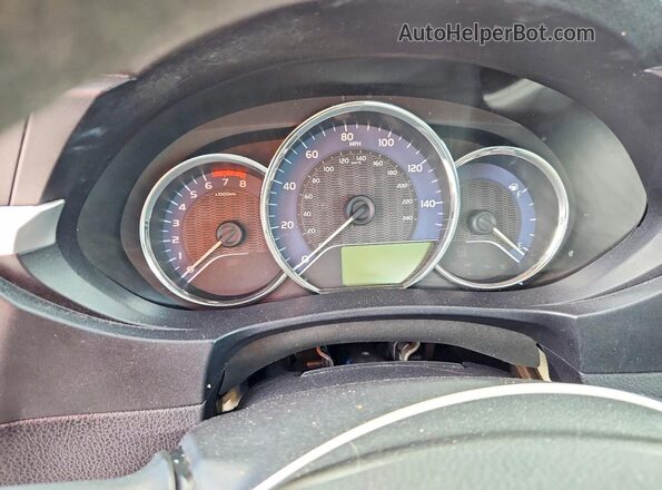 2T1BURHE0GC512861 2016 TOYOTA COROLLA Gray Vista del cuadro de instrumentos