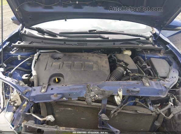 2T1BURHE0GC517042 2016 TOYOTA COROLLA Blue Widok z tyłu