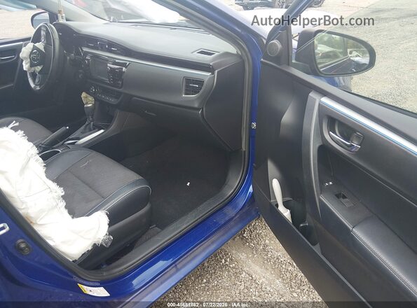 2T1BURHE0GC517042 2016 TOYOTA COROLLA Blue Widok wnętrza z przodu
