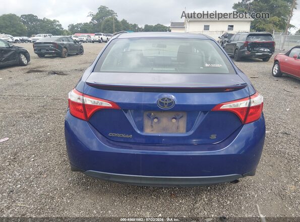 2T1BURHE0GC517042 2016 TOYOTA COROLLA Blue 