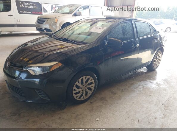 2T1BURHE0GC519177 2016 TOYOTA COROLLA Black Przód lewy