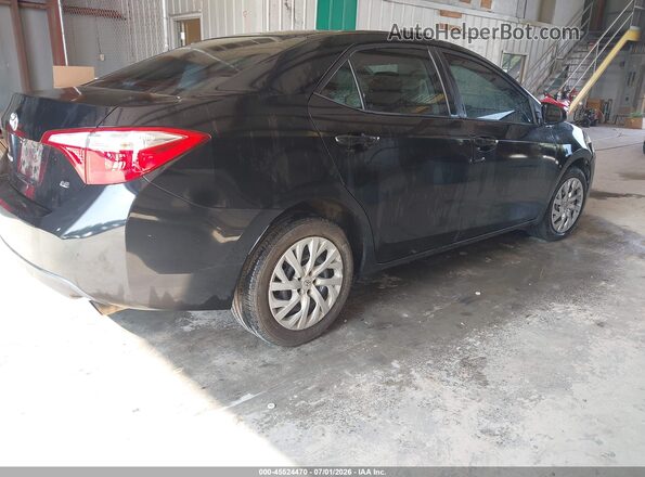 2T1BURHE0GC519177 2016 TOYOTA COROLLA Black Tył prawy