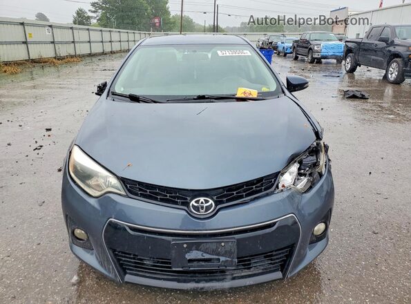 2T1BURHE0GC524864 2016 TOYOTA COROLLA Blue Front view