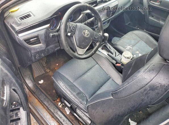 2T1BURHE0GC524864 2016 TOYOTA COROLLA Blue Dashboard view