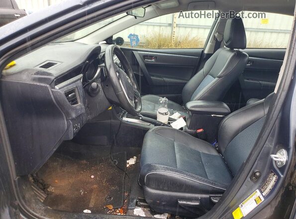 2T1BURHE0GC524864 2016 TOYOTA COROLLA Blue Front interior view