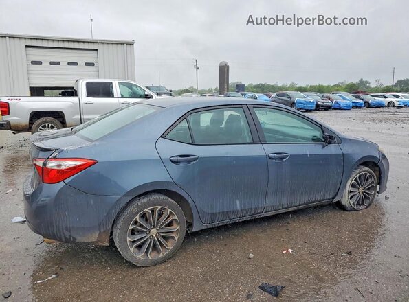 2T1BURHE0GC524864 2016 TOYOTA COROLLA Blue Rear right