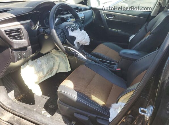 2T1BURHE0GC535962 2016 TOYOTA COROLLA Black Սալոնի դիմացի տեսք