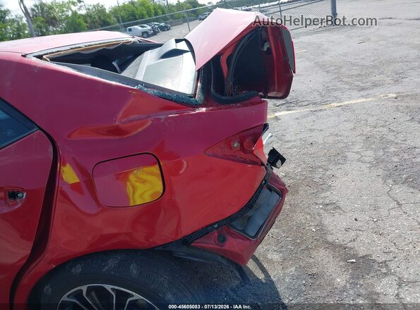 2T1BURHE0GC544340 2016 TOYOTA COROLLA Red Widok z przodu