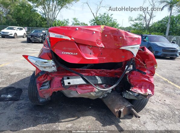 2T1BURHE0GC544340 2016 TOYOTA COROLLA Red 