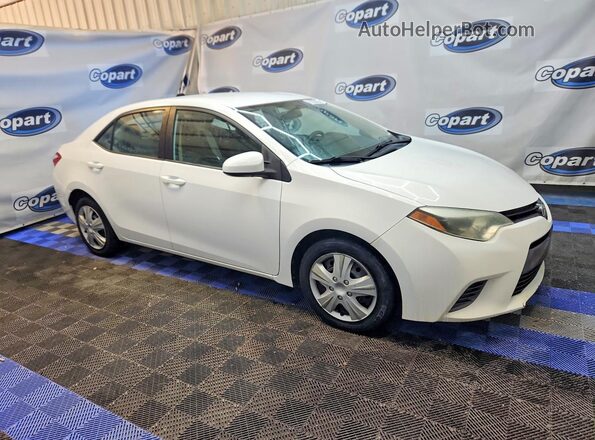 2T1BURHE0GC549070 2016 TOYOTA COROLLA White Przód prawy