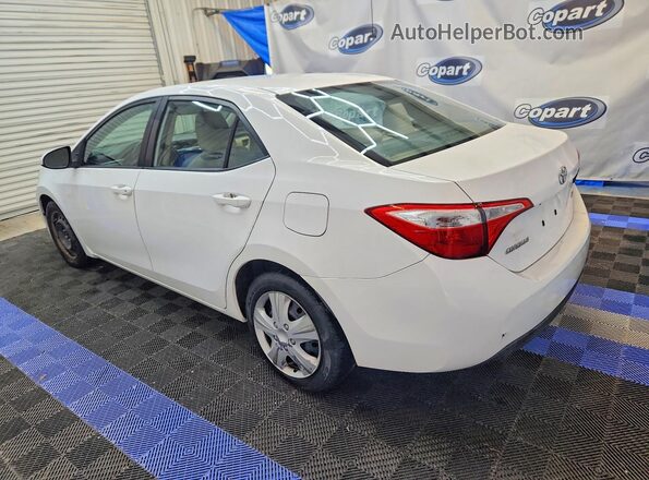 2T1BURHE0GC549070 2016 TOYOTA COROLLA White Tył lewy