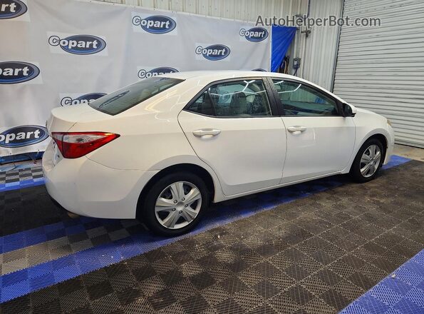 2T1BURHE0GC549070 2016 TOYOTA COROLLA White Tył prawy