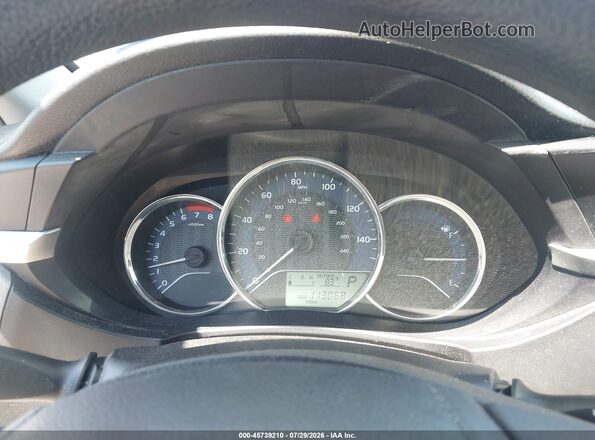 2T1BURHE0GC562580 2016 TOYOTA COROLLA Silver Вид задніх сидінь