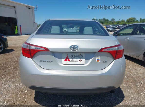 2T1BURHE0GC562580 2016 TOYOTA COROLLA Silver 