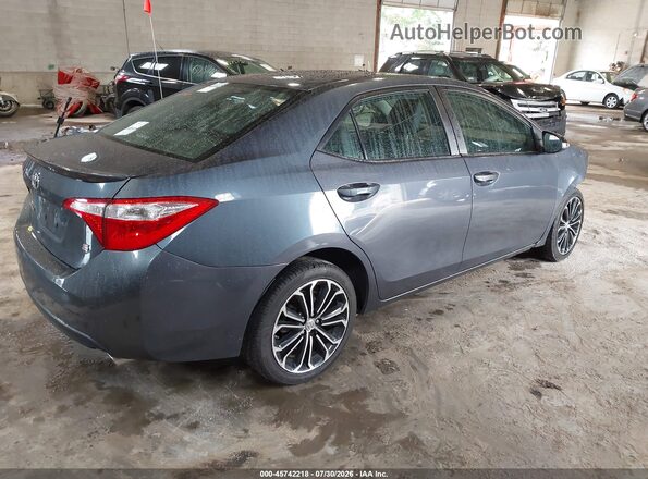 2T1BURHE0GC566211 2016 TOYOTA COROLLA Gray უკანა მარჯვენა