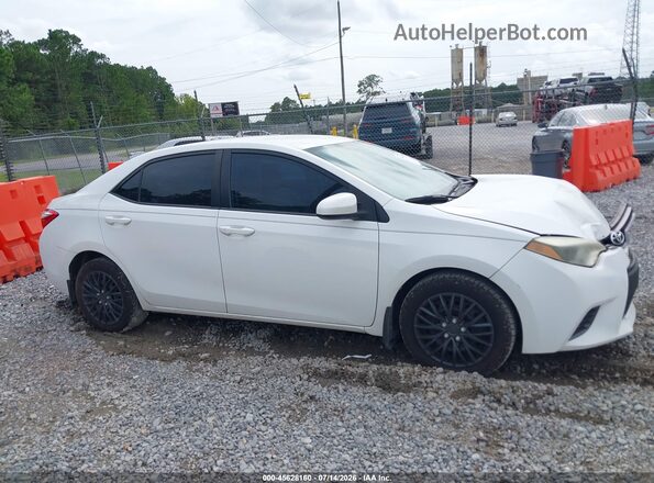 2T1BURHE0GC569447 2016 TOYOTA COROLLA Белый Вид задней части салона