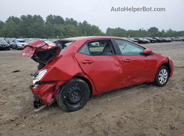 2T1BURHE0GC570999 2016 TOYOTA COROLLA Red უკანა მარჯვენა