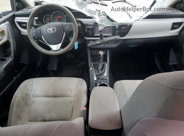 2T1BURHE0GC570999 2016 TOYOTA COROLLA Red წინა პანელის ხედი