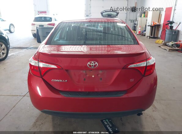 2T1BURHE0GC572591 2016 TOYOTA COROLLA Red 