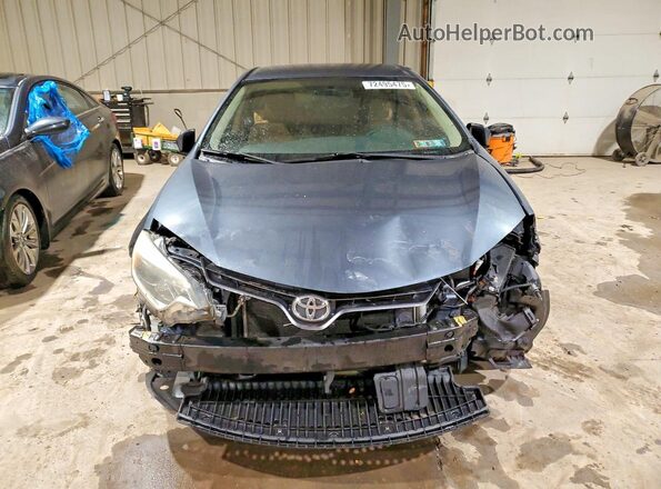 2T1BURHE0GC578553 2016 TOYOTA COROLLA Blue Вид спереду