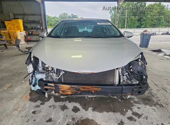 2T1BURHE0GC625483 2016 TOYOTA COROLLA Silver Դիմացի տեսք