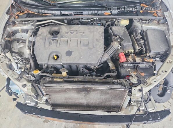 2T1BURHE0GC625483 2016 TOYOTA COROLLA Silver Սալոնի հետևի տեսք