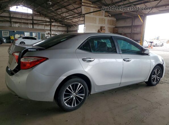 2T1BURHE0GC636144 2016 TOYOTA COROLLA Silver Rear right