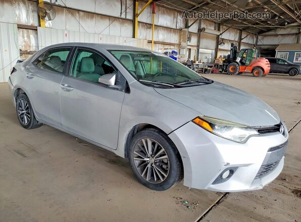 2T1BURHE0GC636144 2016 TOYOTA COROLLA Silver Front right