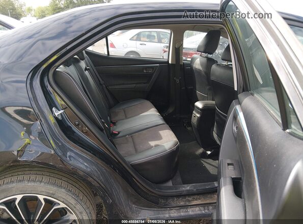 2T1BURHE0GC652361 2016 TOYOTA COROLLA Black Vista de la etiqueta del VIN