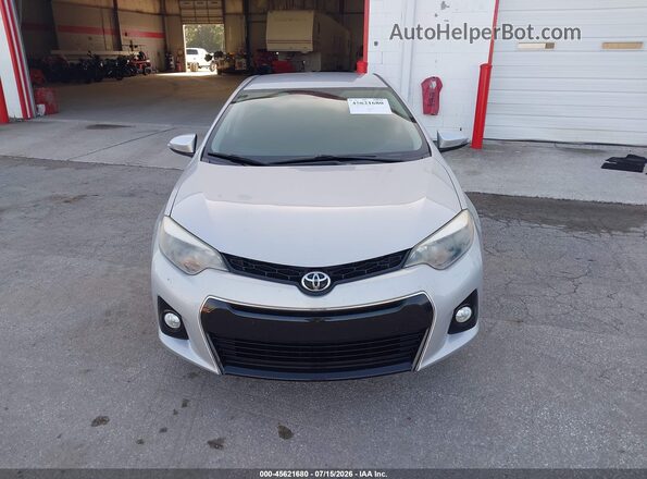 2T1BURHE0GC663019 2016 TOYOTA COROLLA Silver Widok zestawu wskaźników