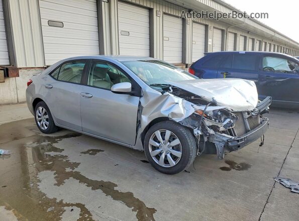 2T1BURHE0GC678765 2016 TOYOTA COROLLA Silver Front right
