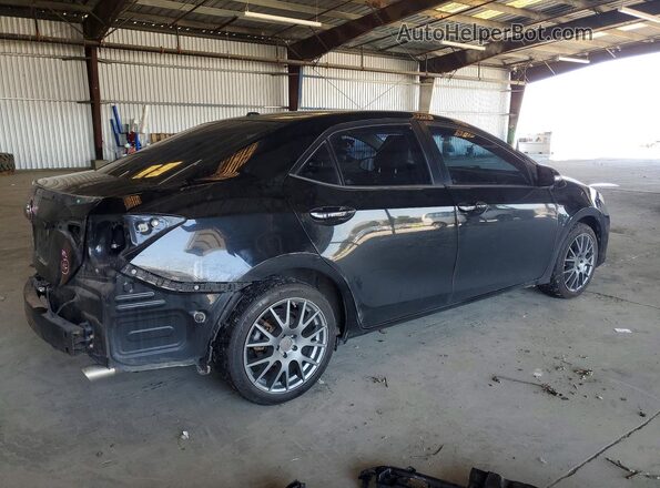 2T1BURHE0GC680872 2016 TOYOTA COROLLA Черный Задняя правая четверть