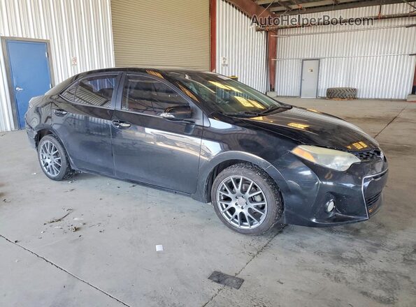 2T1BURHE0GC680872 2016 TOYOTA COROLLA Черный Передняя правая четверть
