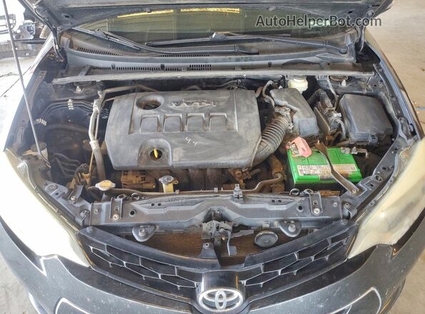2T1BURHE0GC680872 2016 TOYOTA COROLLA Черный Вид задней части салона