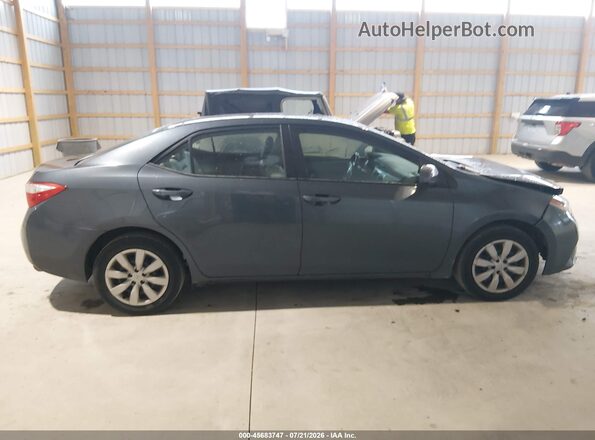2T1BURHE0GC684257 2016 TOYOTA COROLLA Gray უკანა სალონის ხედი