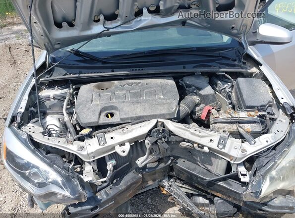 2T1BURHE0GC699650 2016 TOYOTA COROLLA Silver Вид ззаду